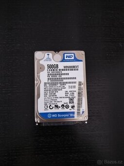 Pevný disk 2,5" HDD WD 500GB