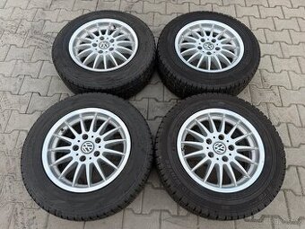 4x al kola 5x120 16 + pneu zimní 215/65 R16C
