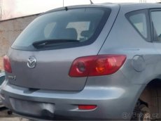 Mazda 3 zadní světla