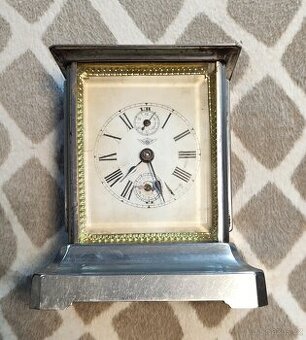 TOP starožitný luxusní budík Joker s hracím strojkem