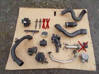 Díly z motoru Peugeot 407 2.0HDI 100kw RHR