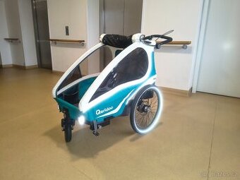 Qeridoo KidGoo1 – kotouče, pružiny i tlumiče moc pěkný stav