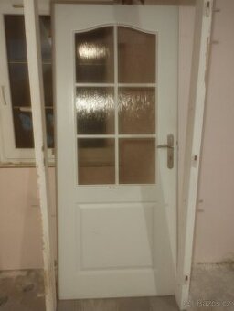 Dveře 90P , interiérové, použité