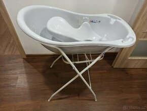 Vanička + Lehátko Tega Baby + stojan