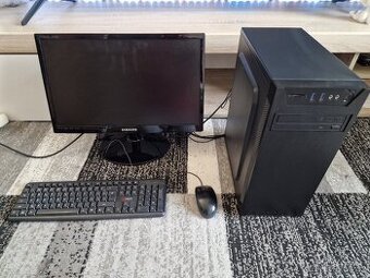 Čtyřjádrový Pc s SSD Diskem na filmy hry internet atd Win 11