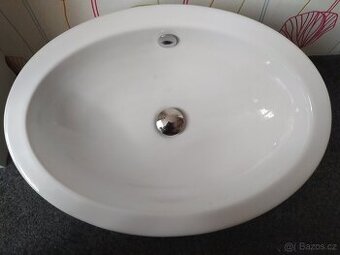 Prodám designové oválné umyvadlo