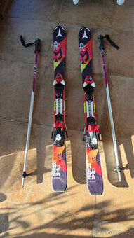 Zánovní lyže Atomic Redster Marcel Hirscher 120 + hůlky