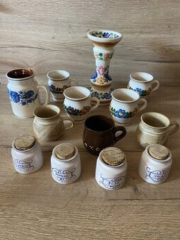 hrnek hrneček malovaný hrnek keramický nádobí na chalupu