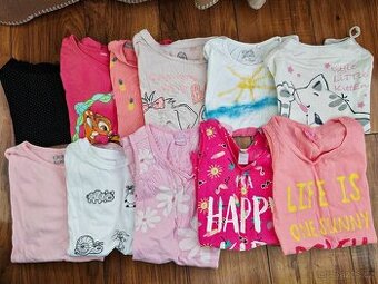 Dívčí oblečení vel. 122/128, 48 kusů