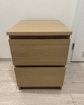 Komoda Malm se 2 zásuvkami