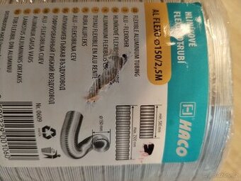 Hliníkové flexo potrubí