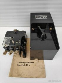 Třífázový spínač - spuštěč s jističem Msb 25n, NEPOUŽITÝ