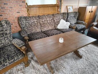 Sedací souprava, stůl police křesla Holandsko
