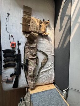 AIRSOFT AK47(celokov) + bohata vybava
