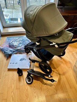 Bugaboo Fox 3 – dvojkombinace, zelený, se zárukou a doplňky