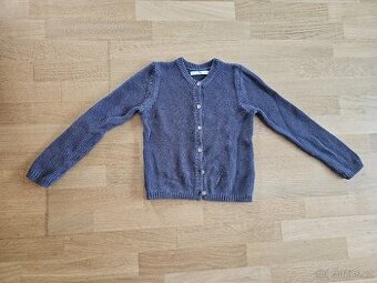 Šmolkový propínací svetr Marks&Spencer, vel. 122