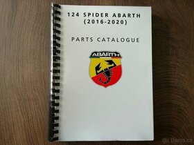 Katalogy dílů Abarth od roku 2007