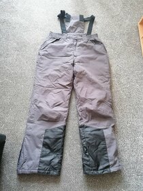 Pěkné zateplené lyžařské kalhoty, oteplovačky XL 46 - 48