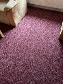 Krásný fialový koberec 400x410 cm