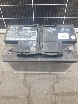 Autobaterie EFB Exide 70Ah 12V 700A Použitá