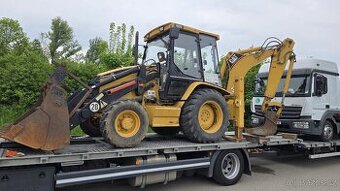 Traktorbagr CAT 428 C orig 2200 mth