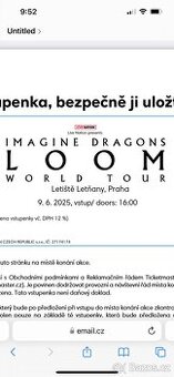 IMAGINE DRAGONS - Letňany Praha