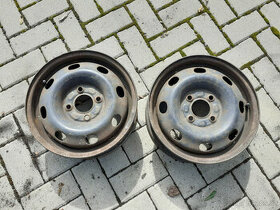 r13 4x100 plechové disky 2KS