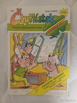 Časopis Čtyřlístek (dobrý stav) - 1