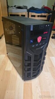 Počítačová skříň Sharkoon DG700-G Modrá