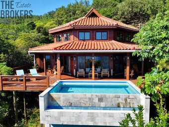 Ocean View 3BD & 2.5BT Home Lost Isles Estate, Roatan