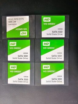 2,5\" SATA SSD disk WD 120GB 8x