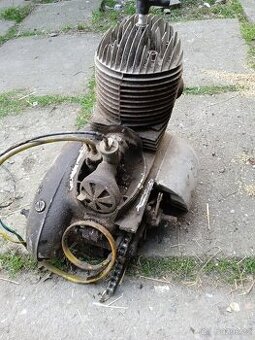 motor jawa 250 pérák František Janeček
