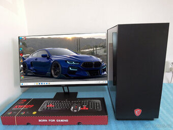 Herní MSI RGB Intel i5-9600K 1TB SSD GTX 1660Ti 16GB