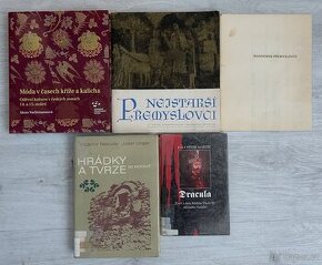 Prodám mix knih - historie - Přemyslovci, Husité,…: