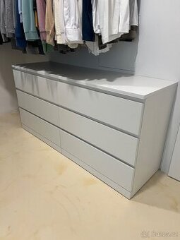 Komoda Ikea MALM bílá matná