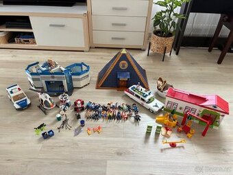 Playmobil Policie,Vrtulnik,Krotitelé duchů,Školka,Pyramida