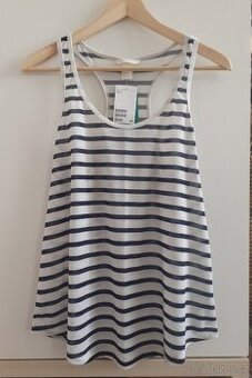 Pruhovaný letní top H&M - 1