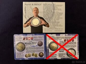Mincové kartičky - coincards - Slovensko - takmer komplet