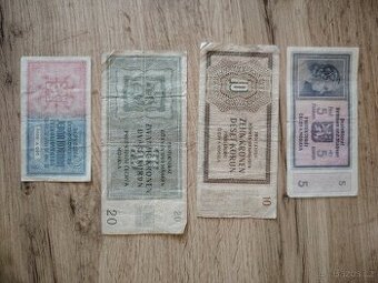 Bankovky Protektorat Cechy a Morava