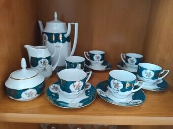 Porcelánová kávová souprava - 1