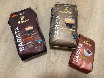 Set 3x Tchibo Barista Arabica zrnková káva 2kg