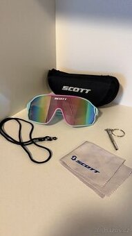 Dámské sportovní brýle Scott - světle modré - 1