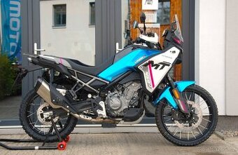 CFMOTO 450 MT-R modrá - použitý stroj, plná ZÁRUKA 5 let