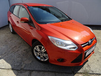 Ford Focus 1.6TDCi,1majČR,S.kniha,tažné,klimatizace,ALU
