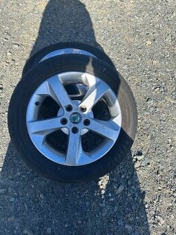 Alu kola Škoda 5x112 205/55/R16
