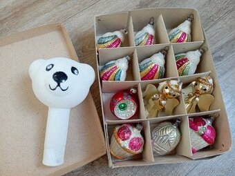 Retro vánoční ozdoby