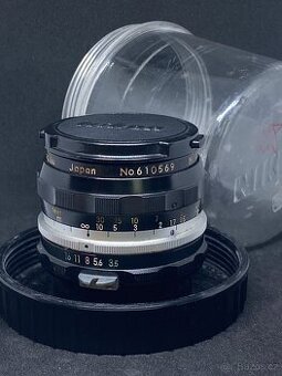 Nikkor 28mm f/3.5 – původní Nippon Kogaku – perfektní stav