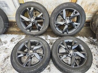 17"zimní alu sada Lyra 5x112 origo Octavia 4 Golf 8 Leon 4