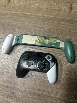 Controller + grip s motivy ZELDA na nintendo switch OLED