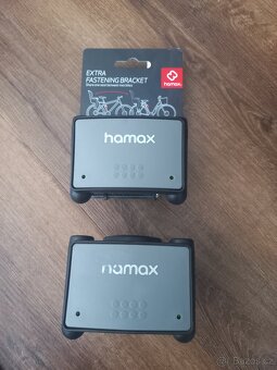 upínání dětské sedačky na kolo Hamax